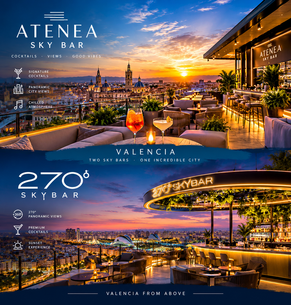 Atenea Sky Bar and 270° Skybar